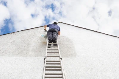 Peinture extérieure à Champien — façades et ravalement